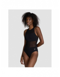 Maillot de bain 1 pièce water touch noir femme - Arena