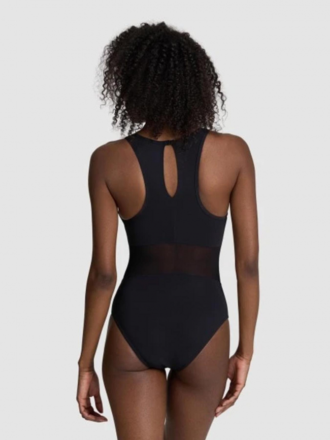 Maillot de bain 1 pièce water touch noir femme - Arena