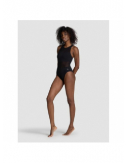 Maillot de bain 1 pièce water touch noir femme - Arena