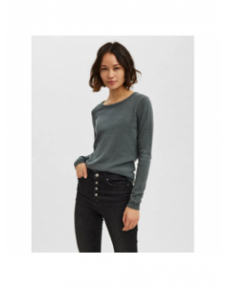 Pull texturé care vert femme - Vero Moda