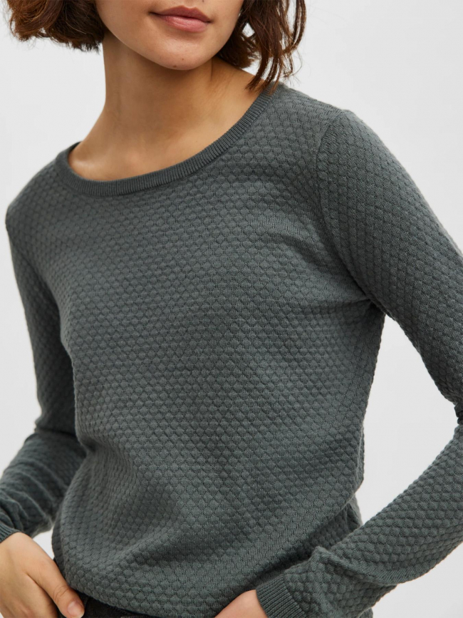 Pull texturé care vert femme - Vero Moda