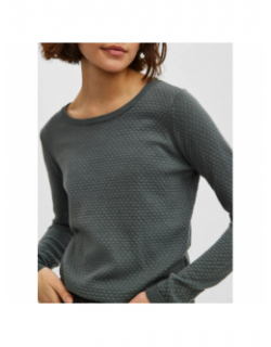 Pull texturé care vert femme - Vero Moda