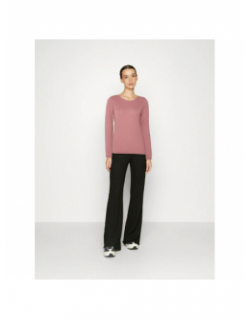 Pull texturé care rose femme - Vero Moda