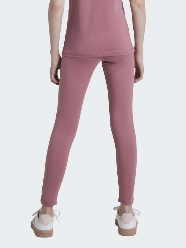 Legging linear logo rose fille - Adidas