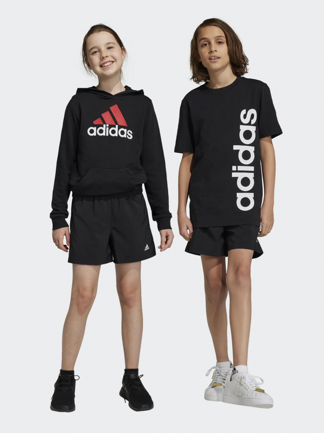 Short de sport chelsea noir enfant - Adidas