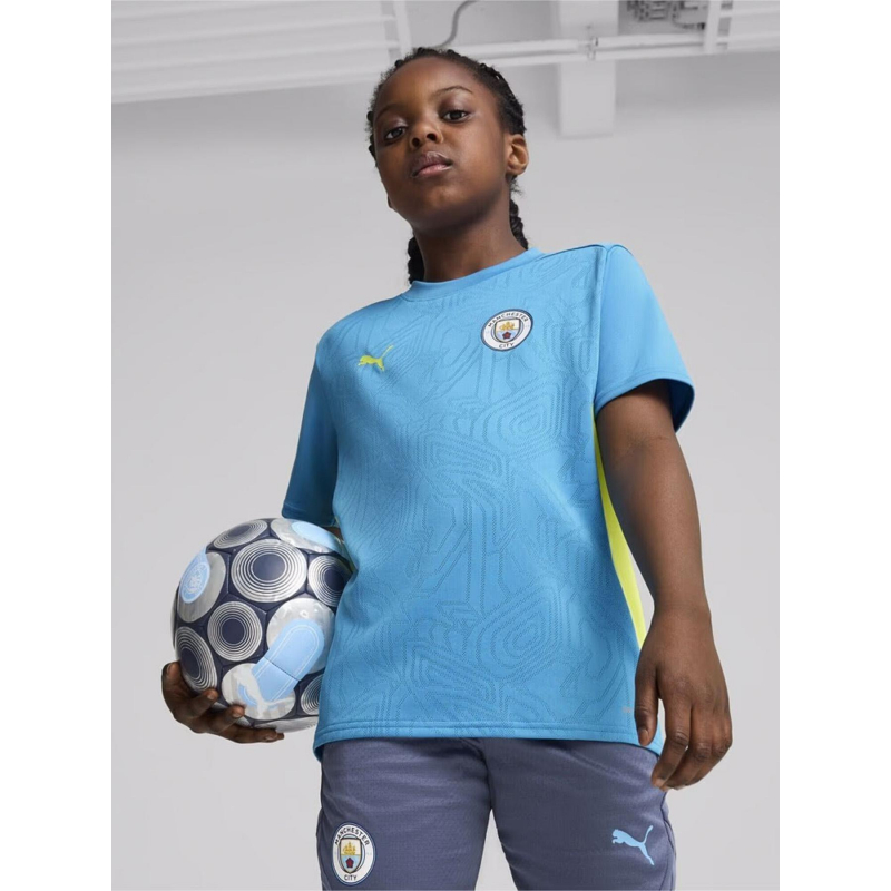 Maillot d'entrainement mcfc bleu enfant - Puma