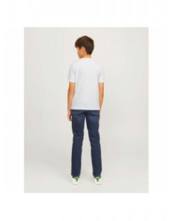 T-shirt jjluke blanc enfant - Jack & Jones