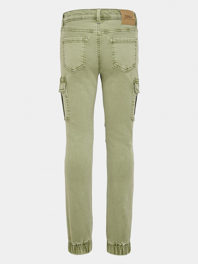 Pantalon cargo missouri vert fille - Only