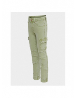 Pantalon cargo missouri vert fille - Only