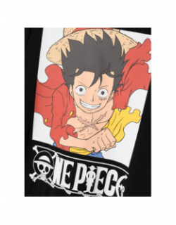 Sweat à capuche one piece luffy noir enfant - Name It