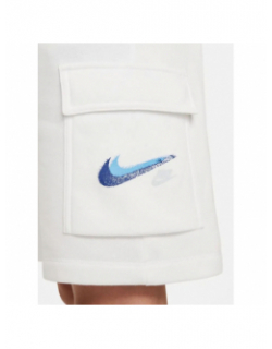 Short cargo nsw fleece blanc garçon - Nike