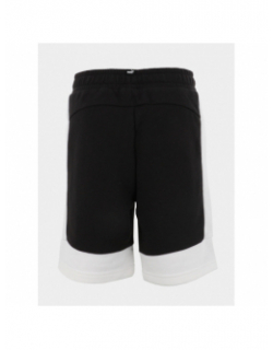 Short jogging essential block noir blanc garçon - Puma