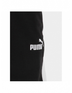 Short jogging essential block noir blanc garçon - Puma