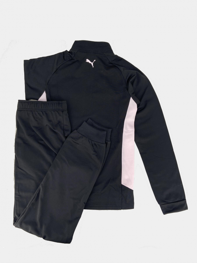 Ensemble survêtement tricot noir fille - Puma