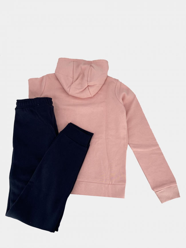 Ensemble sweat jogging sicily rose bleu fille - Kappa