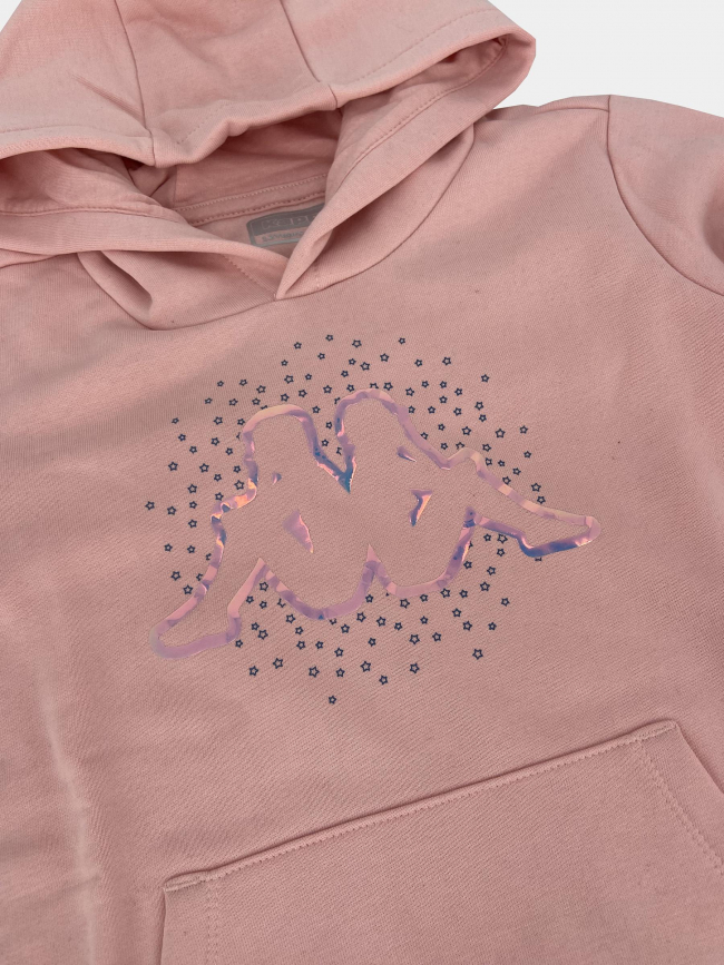 Ensemble sweat jogging sicily rose bleu fille - Kappa