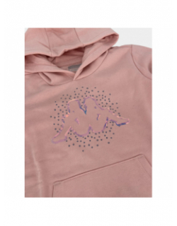 Ensemble sweat jogging sicily rose bleu fille - Kappa