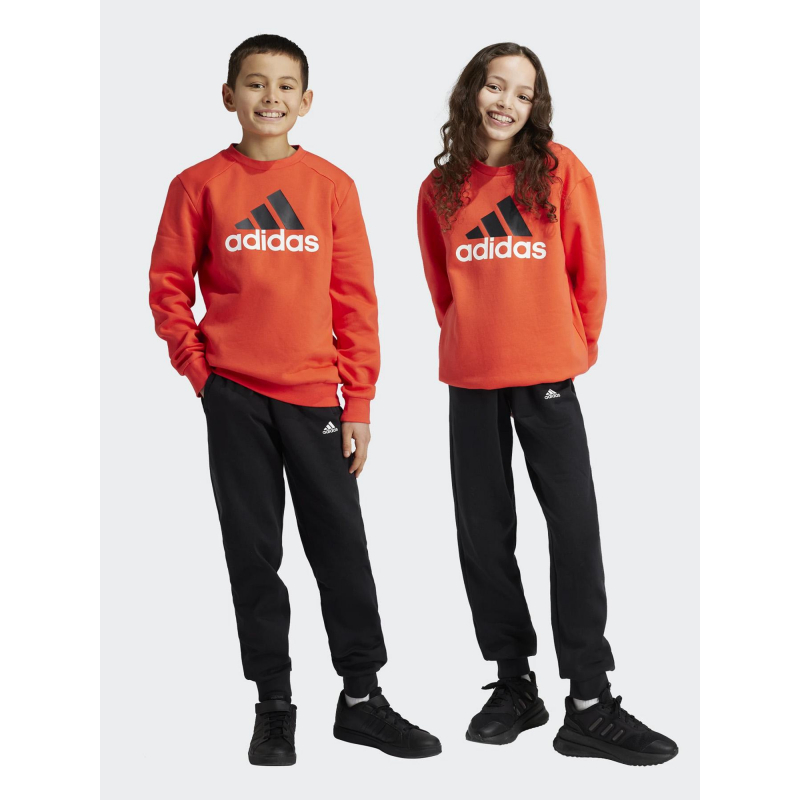 Ensemble de survetement rouge noir enfant Adidas wimod