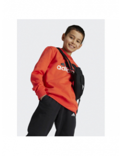 Ensemble de survêtement  rouge noir enfant - Adidas