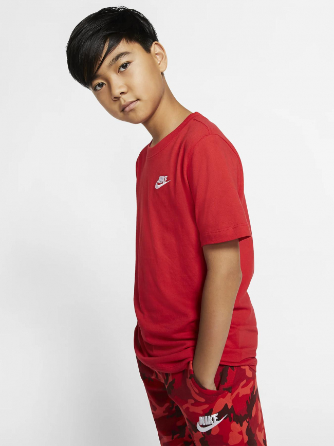 T-shirt nsw futura rouge enfant - Nike
