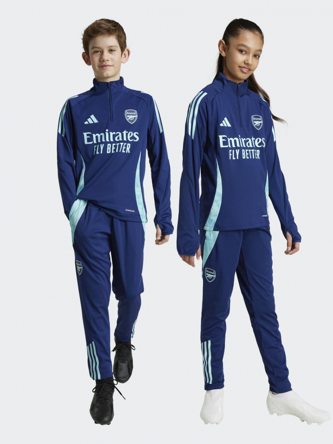 Sweat de football arsenal topy bleu enfant - Adidas