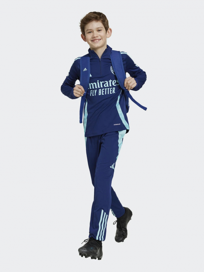 Sweat de football arsenal topy bleu enfant - Adidas