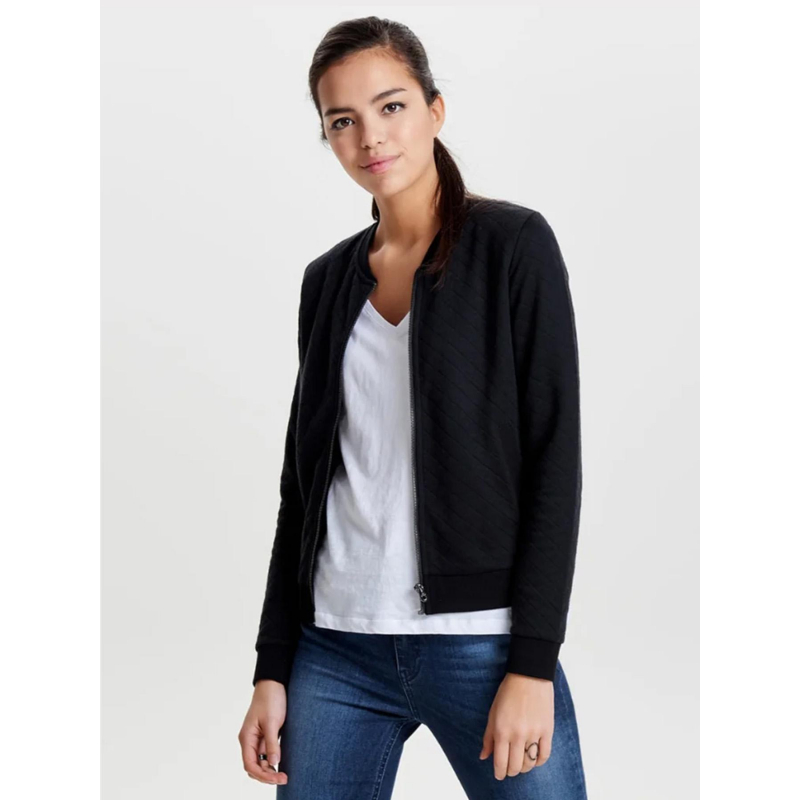 Veste bomber joyce paillettes noir femme - Only