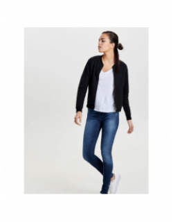 Veste bomber joyce paillettes noir femme - Only