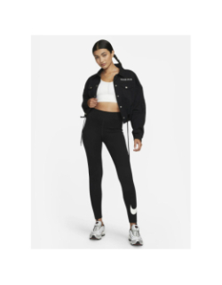 Legging de sport nsw swoosh taille haute noir femme - Nike