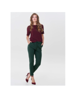 Pantalon pop trash life easy vert femme - Only