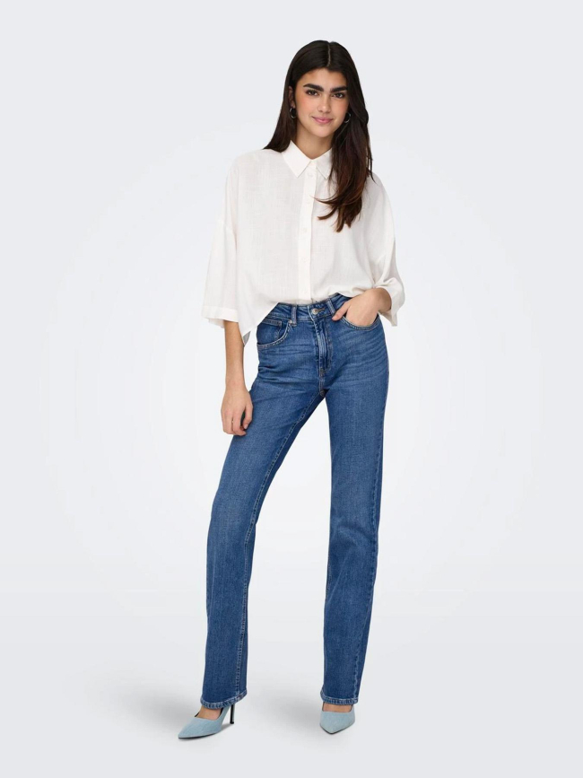 Jean bootcut everly bleu clair femme - Only