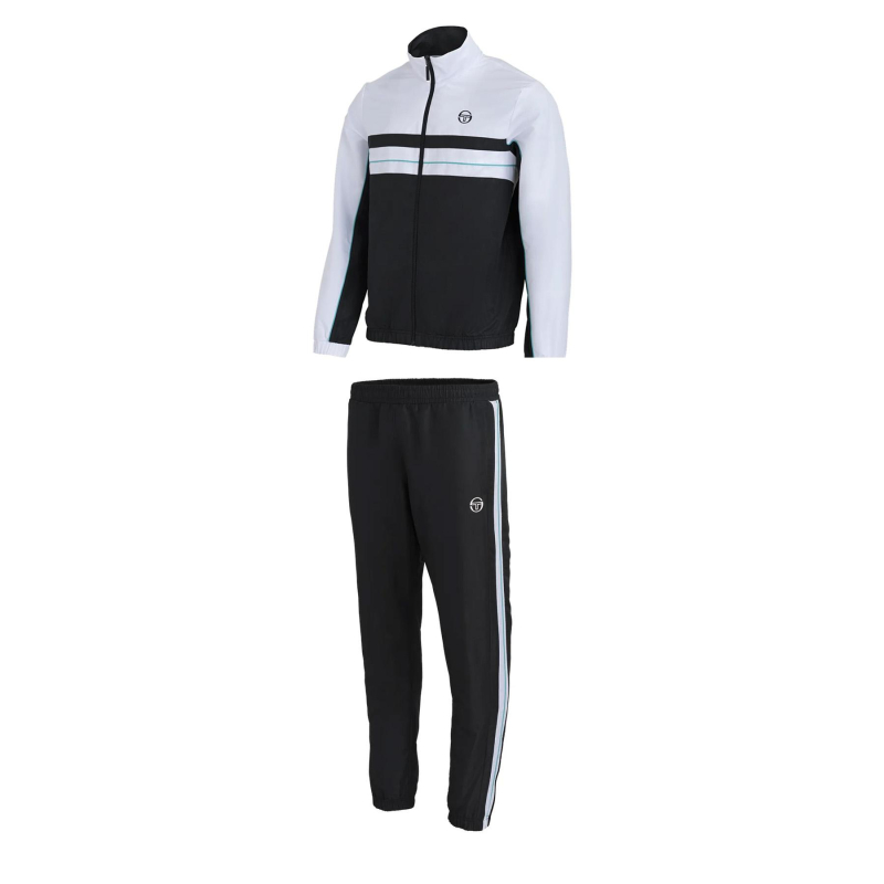 Ensemble de survêtement zelma noir blanc homme - Sergio Tacchini