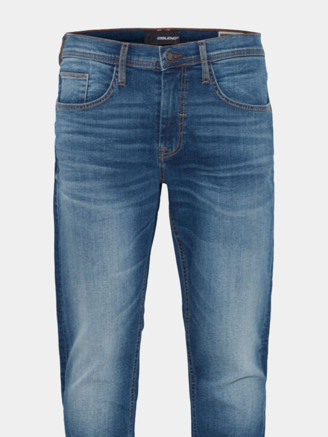 Jean regular slim twister fit bleu homme - Blend