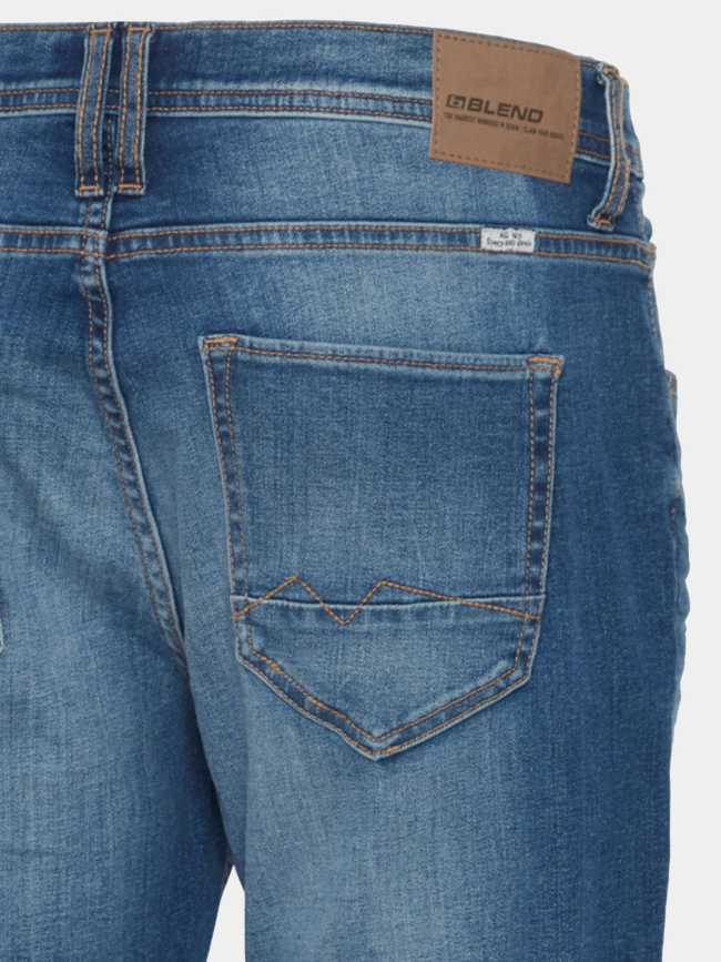 Jean regular slim twister fit bleu homme - Blend