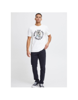 T-shirt éléphant regular fit blanc homme - Blend