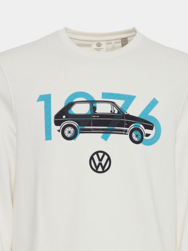 Sweat volkswagen blanc homme - Blend