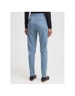 Pantalon kate bleu femme - Ichi