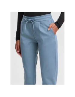 Pantalon kate bleu femme - Ichi