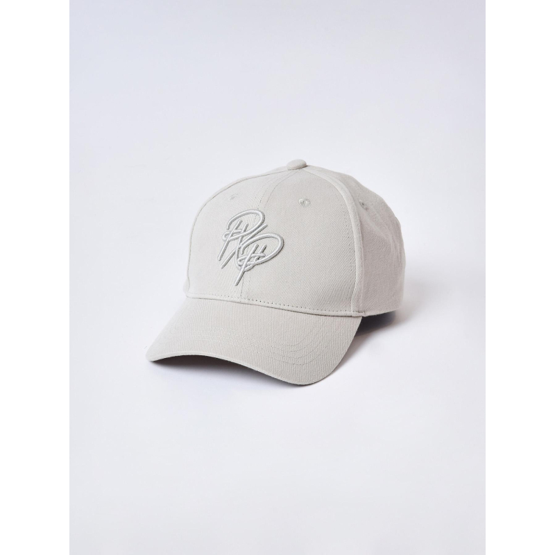 Casquette logo brodé beige homme - Project X Paris