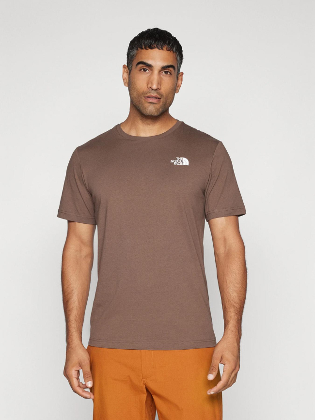 T-shirt redbox marron homme - The North Face