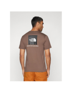 T-shirt redbox marron homme - The North Face