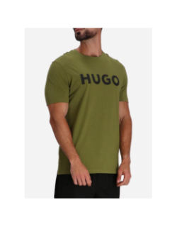 T-shirt dulivio vert homme - Hugo