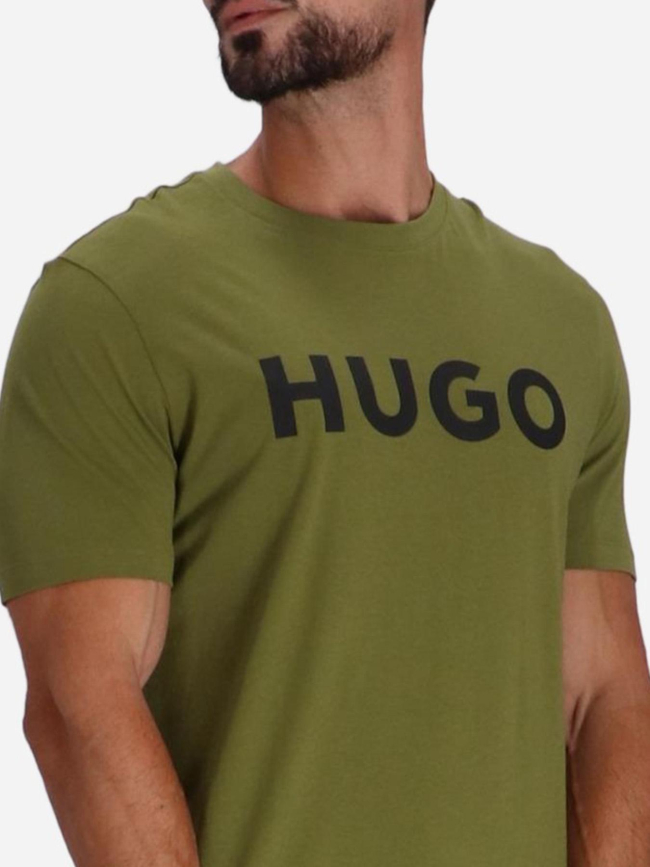 T-shirt dulivio vert homme - Hugo