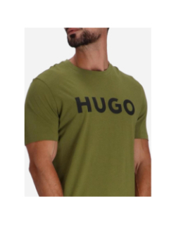 T-shirt dulivio vert homme - Hugo