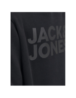 Sweat à capuche jjecorp logo noir enfant - Jack & Jones