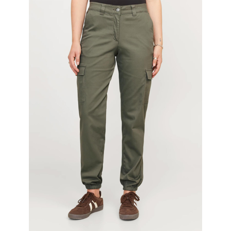 Pantalon cargo kendal zoé kaki femme - Jjxx