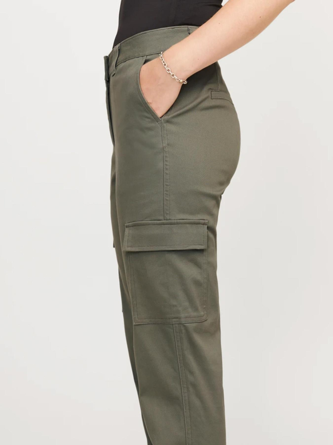 Pantalon cargo kendal zoé kaki femme - Jjxx