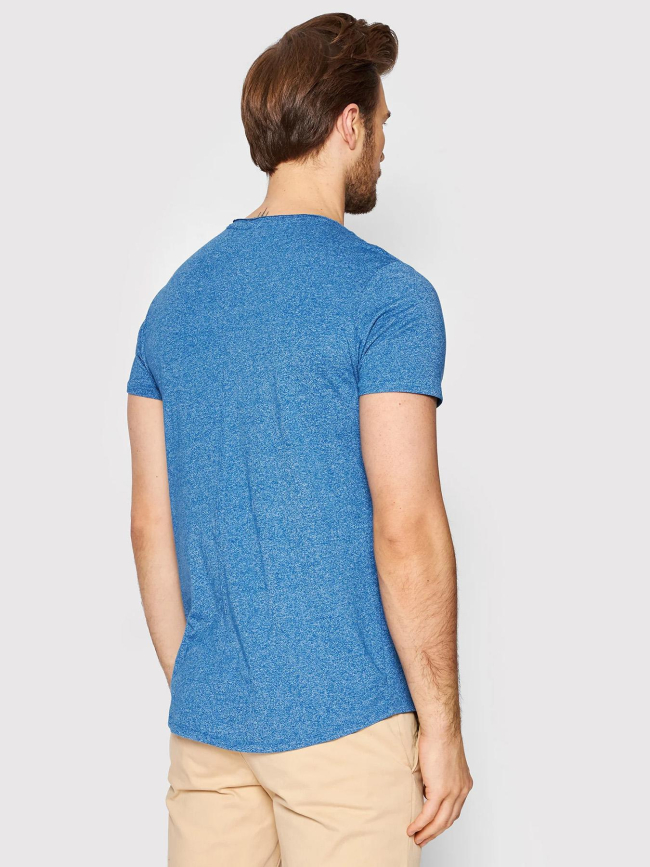 T-shirt xslim jaspe bleu homme - Tommy Jeans