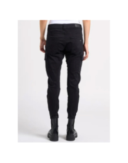 Pantalon cargo rivera noir femme - Le Temps Des Cerises