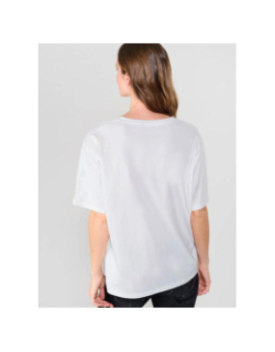 T-shirt col v auldi blanc femme - Le Temps Des Cerises